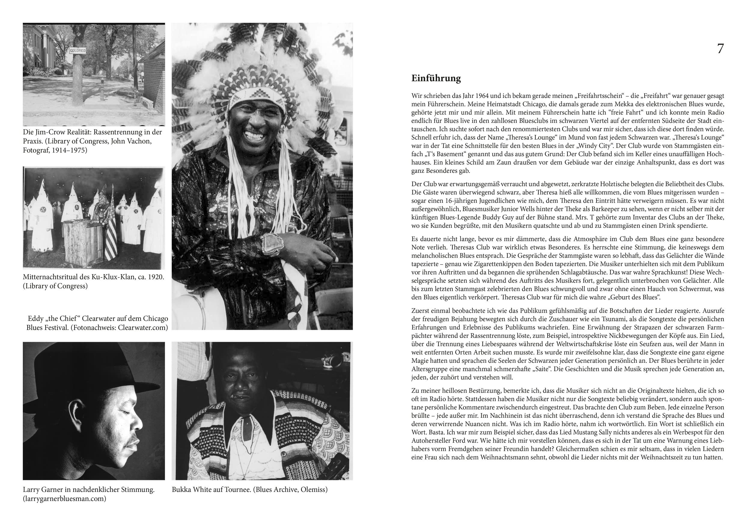 Die Geheimsprache des Blues: Die wahre Bedeutung der Songtexte. Mit einem Vorwort von Bobby Rush. 868 Seiten inkl. Diskographie u. über 250 teils farbige Fotos u. Illustrationen