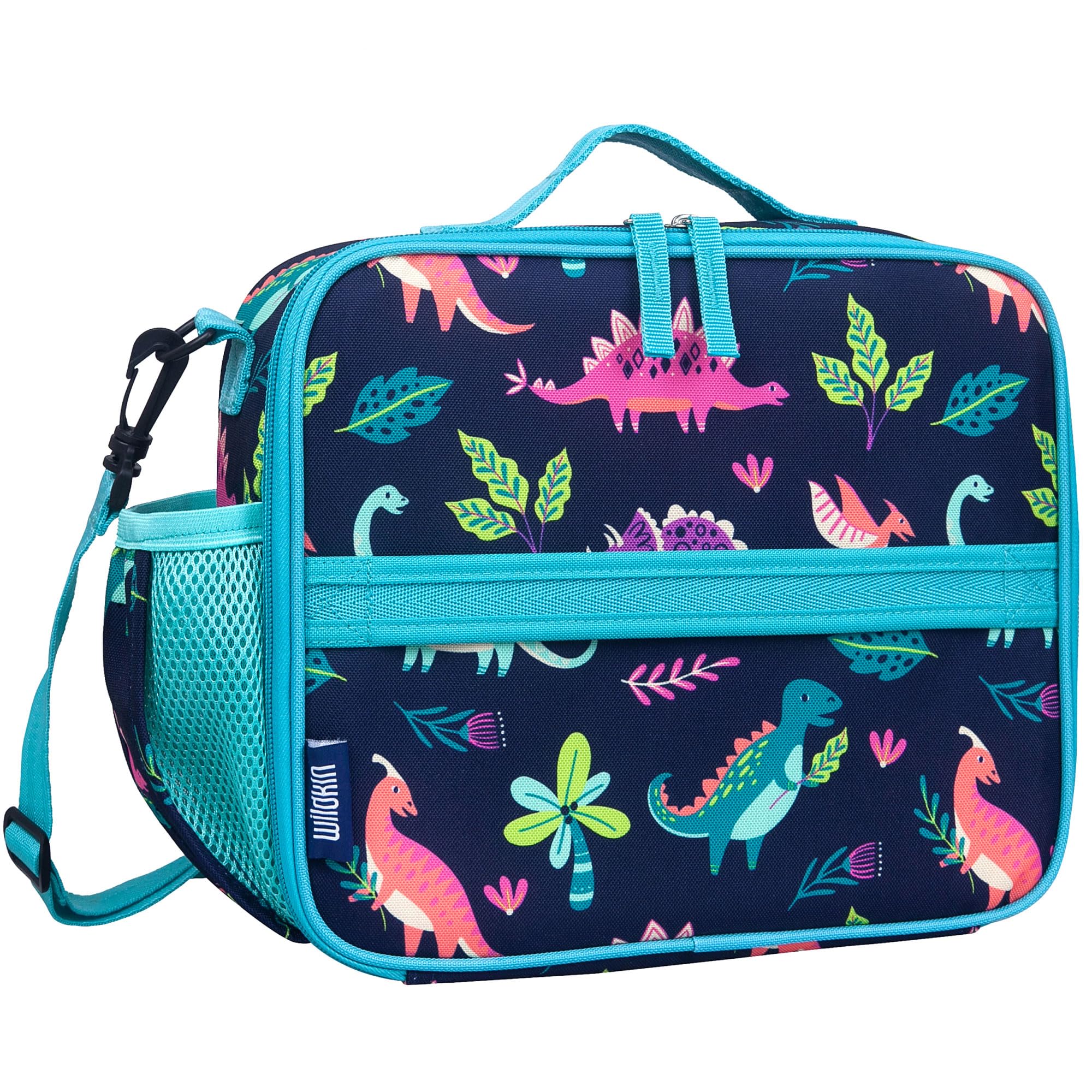 Wildkin ECO rPET Insulated Lunch Box for Kids, Dino Pals