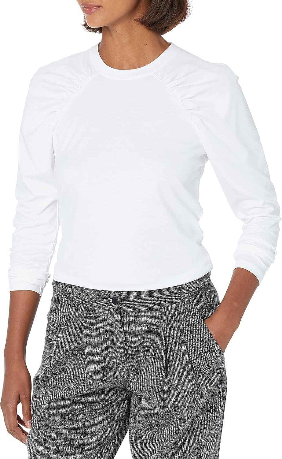Theory Women's Ruched Raglan Tee - Image 2