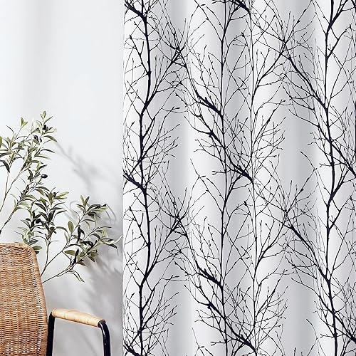 Miniatura 9 de Fmfunctex. - Cortinas con estampado de ramas.