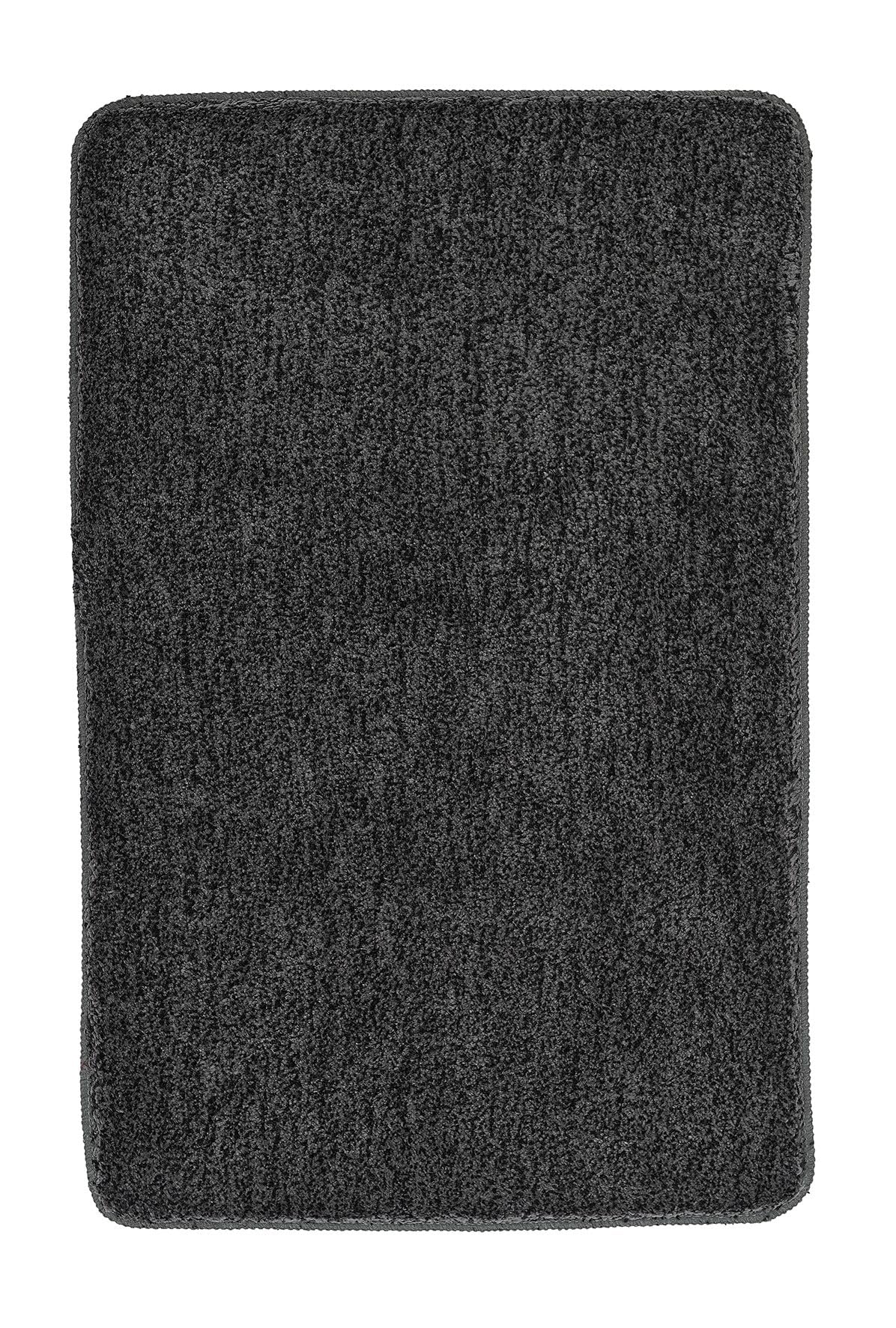 Kleine Wolke Seattle / 60 x 90 cm/Farbe Schiefer Badteppich, Polyester, 60x90x3 cm, 4004478264786