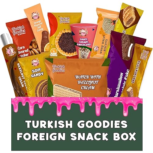 Miniatura 7 de Caja de aperitivos turcos – Snack From Around The World Box – Exotic Foreign Snacks & Candy – Caja de aperitivos internacionales para la