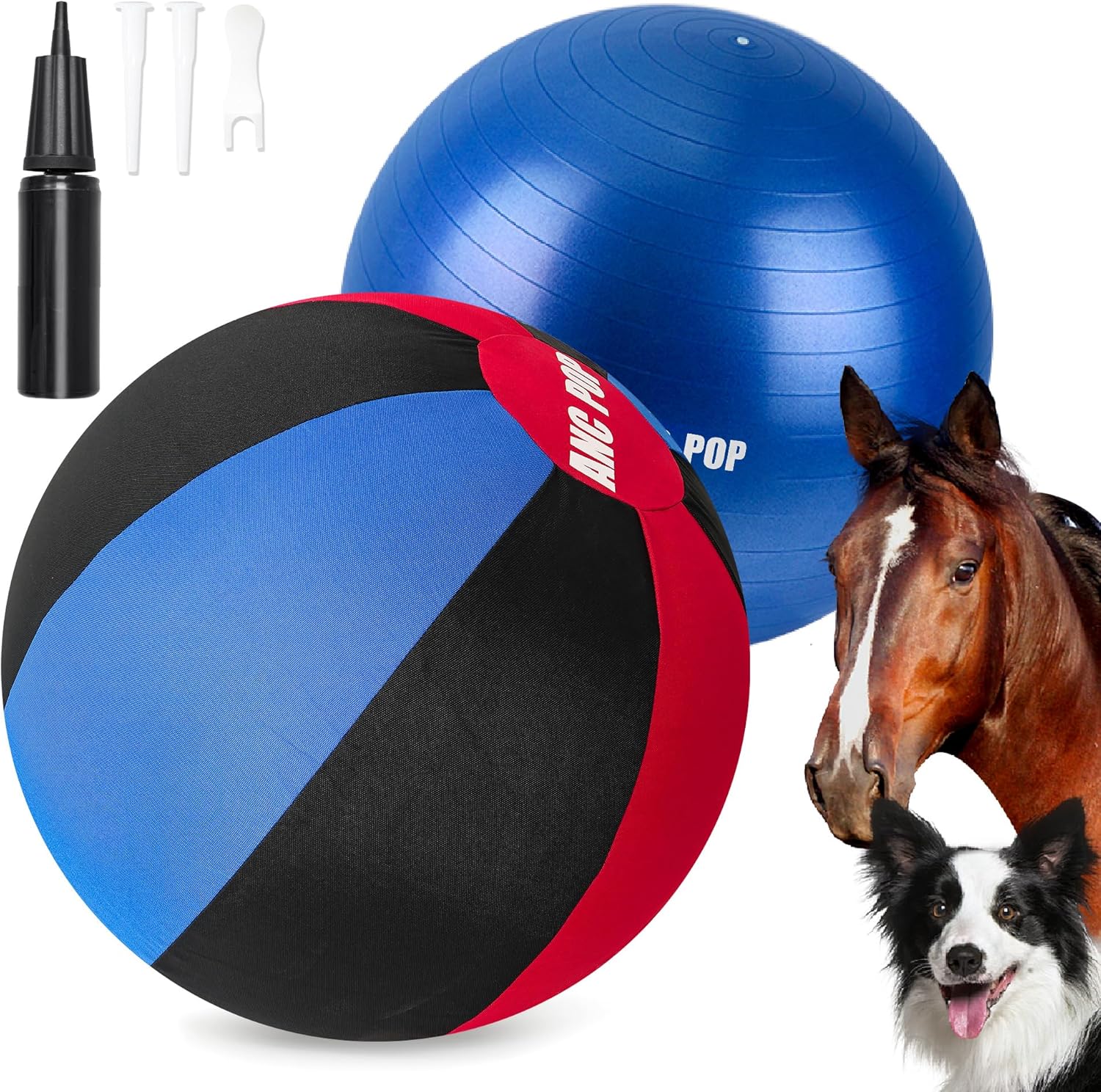 ANC POP Herding Ball for Dogs Horse Ball & Ball Cover 25