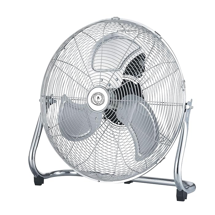 Buy Ecolighters Cooling Floor Fan 18" High Velocity Metal, Industrial