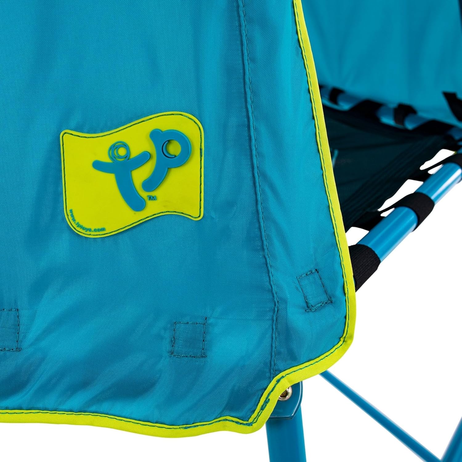 Blue Metal Climbing Set with Fort and Slide