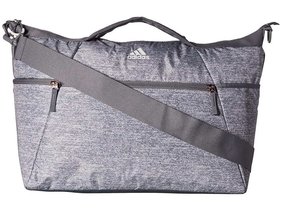 

adidas Studio III Duffel (Light Jersey/Grey/Rose Gold) Bags, Gray