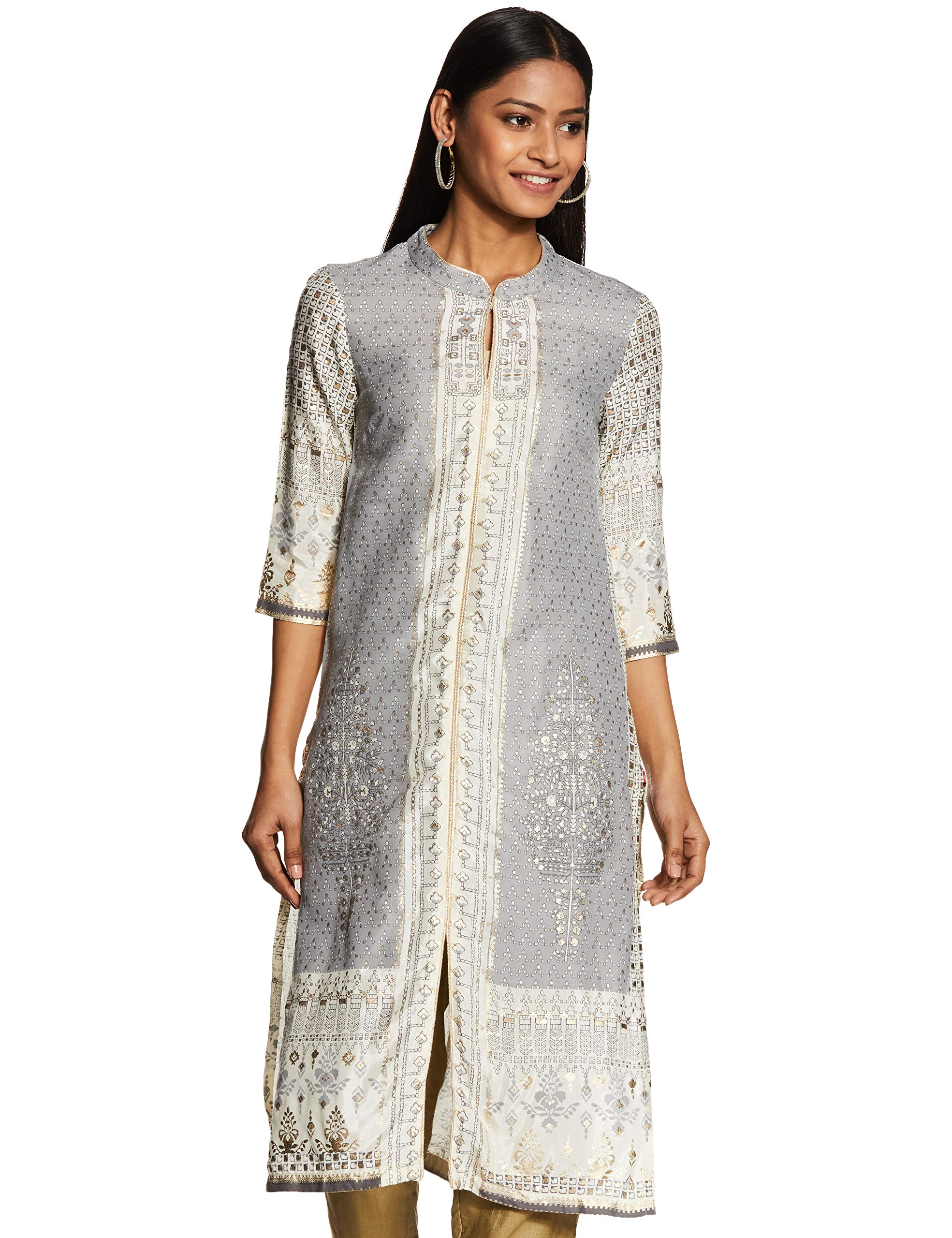 W for WomanWomen's Rayon Straight Kurta