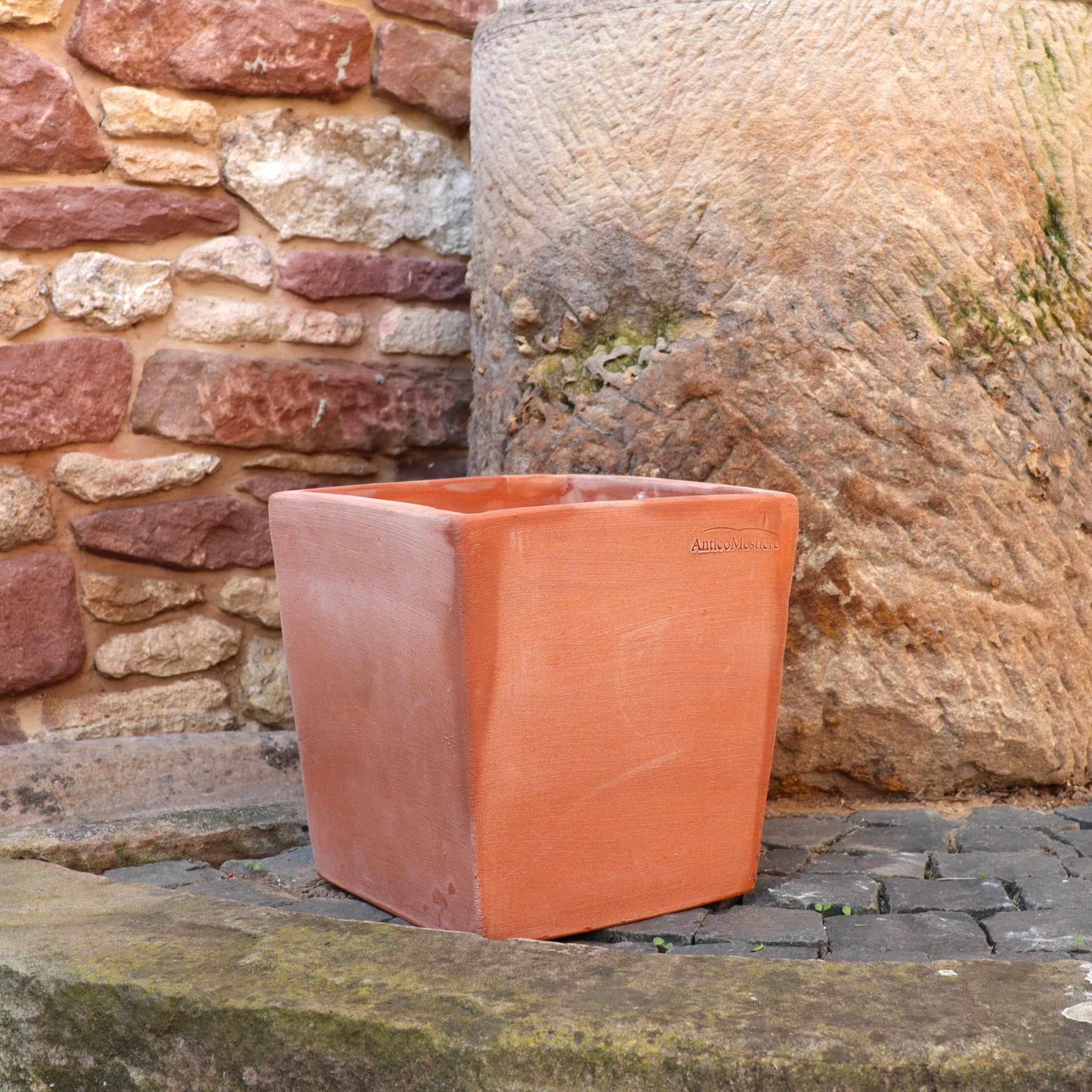 Palatina Werkstatt Pflanzkübel rechteckig und quadratisch 30 cm, 40 cm, 50 cm, 60 cm - Das perfekte Pflanzgefäß für hre Lieblingspflanzen (40x40x40cm)