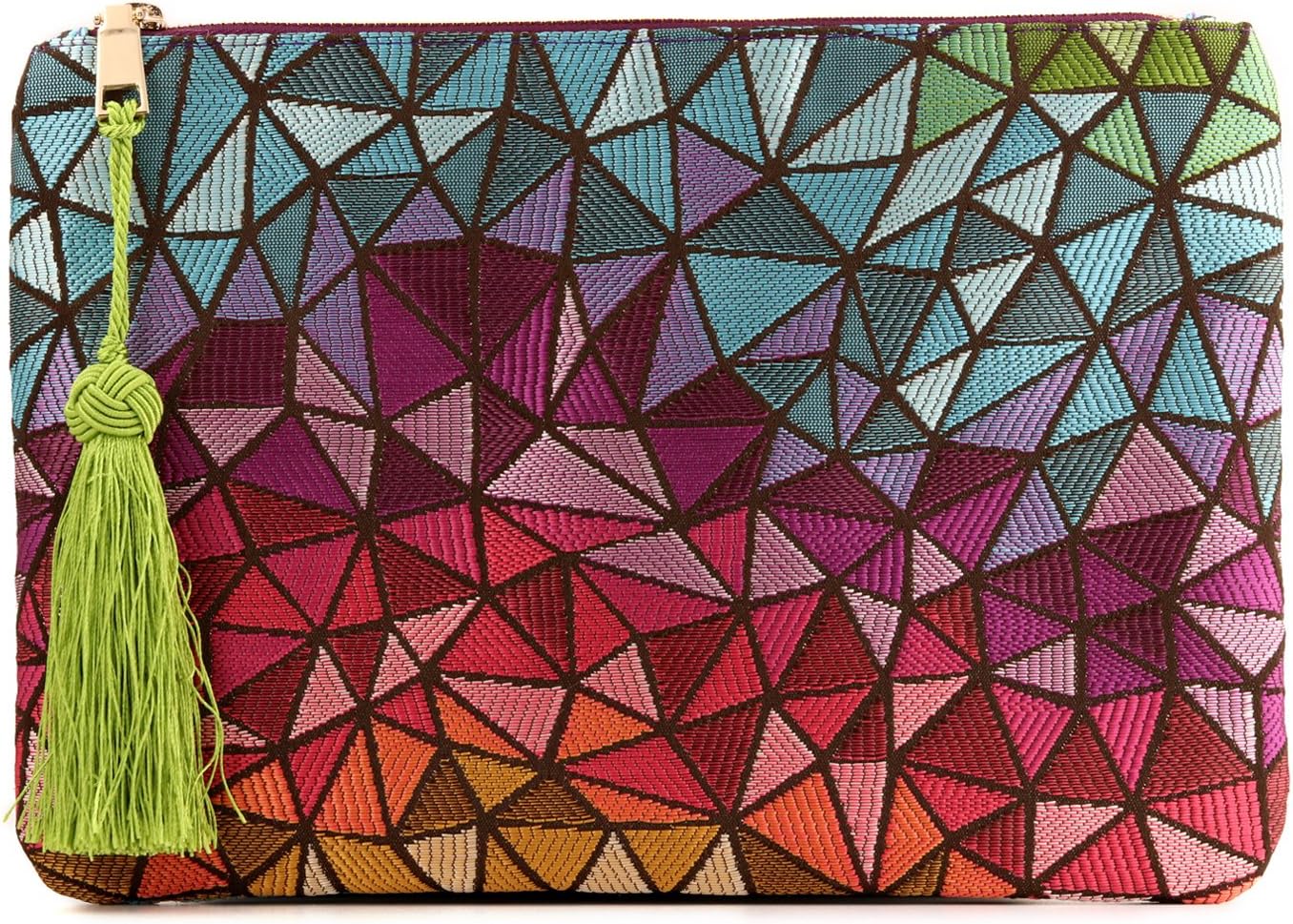 - Designer Women’s Bohemian & Fashion Clutch Purse - Multiple Slots Money, Cards, Smartphone - Ultra Slim