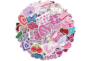 Aesthetic Y2K Stickers for Teens and Girls