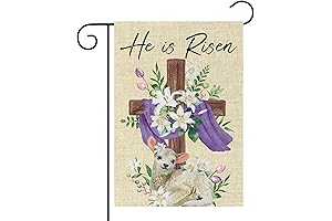 WATINC He is Risen Outdoor Decor