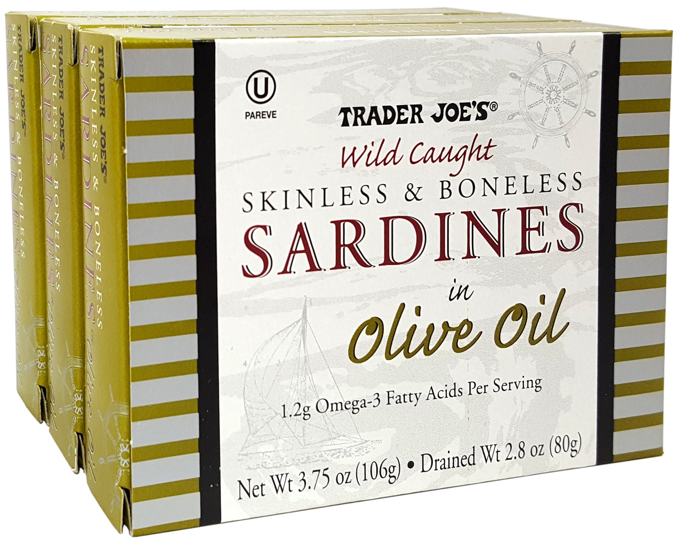 Skinless & Boneless Sardines in Olive Oil