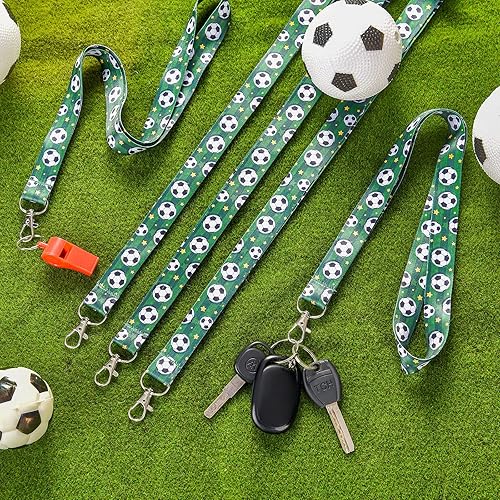Miniatura 7 de 20 cordones para fútbol, fútbol, sóftbol, baloncesto, voleibol, llaveros, cartera de identificación, soporte para llaves, cordón para el cuello,