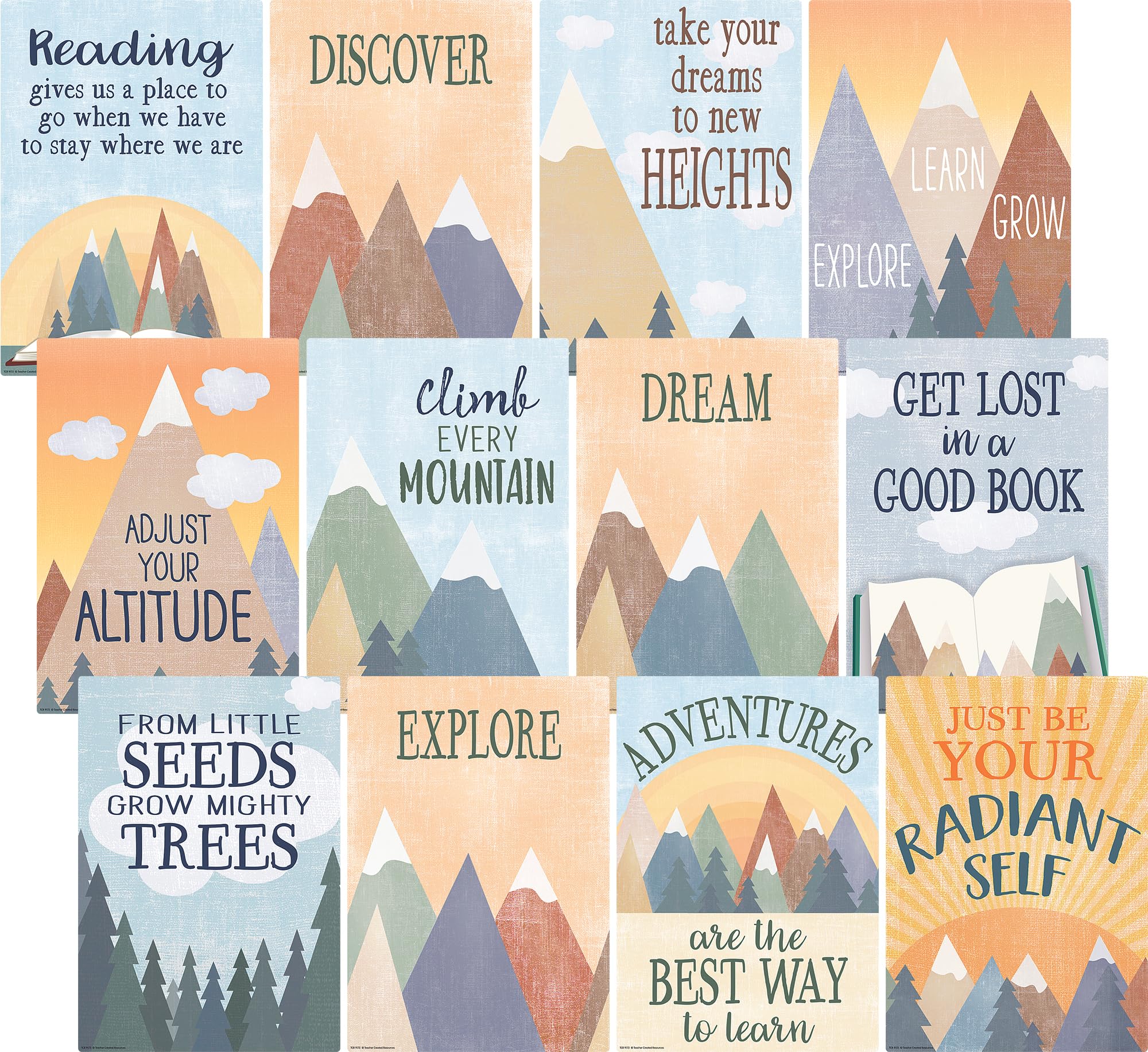 Moving Mountains Educational Poster Pack
