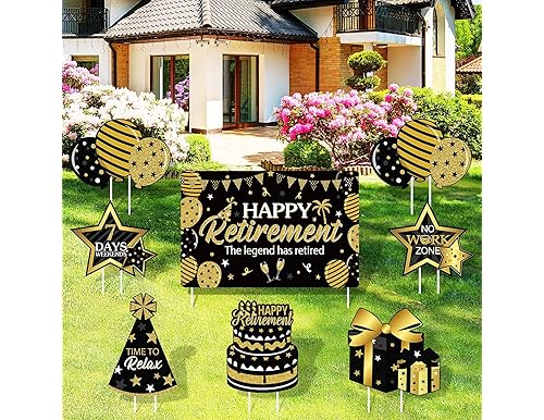Best Retirement Yard Signs For Your Upcoming Retirement Celebration [2024]