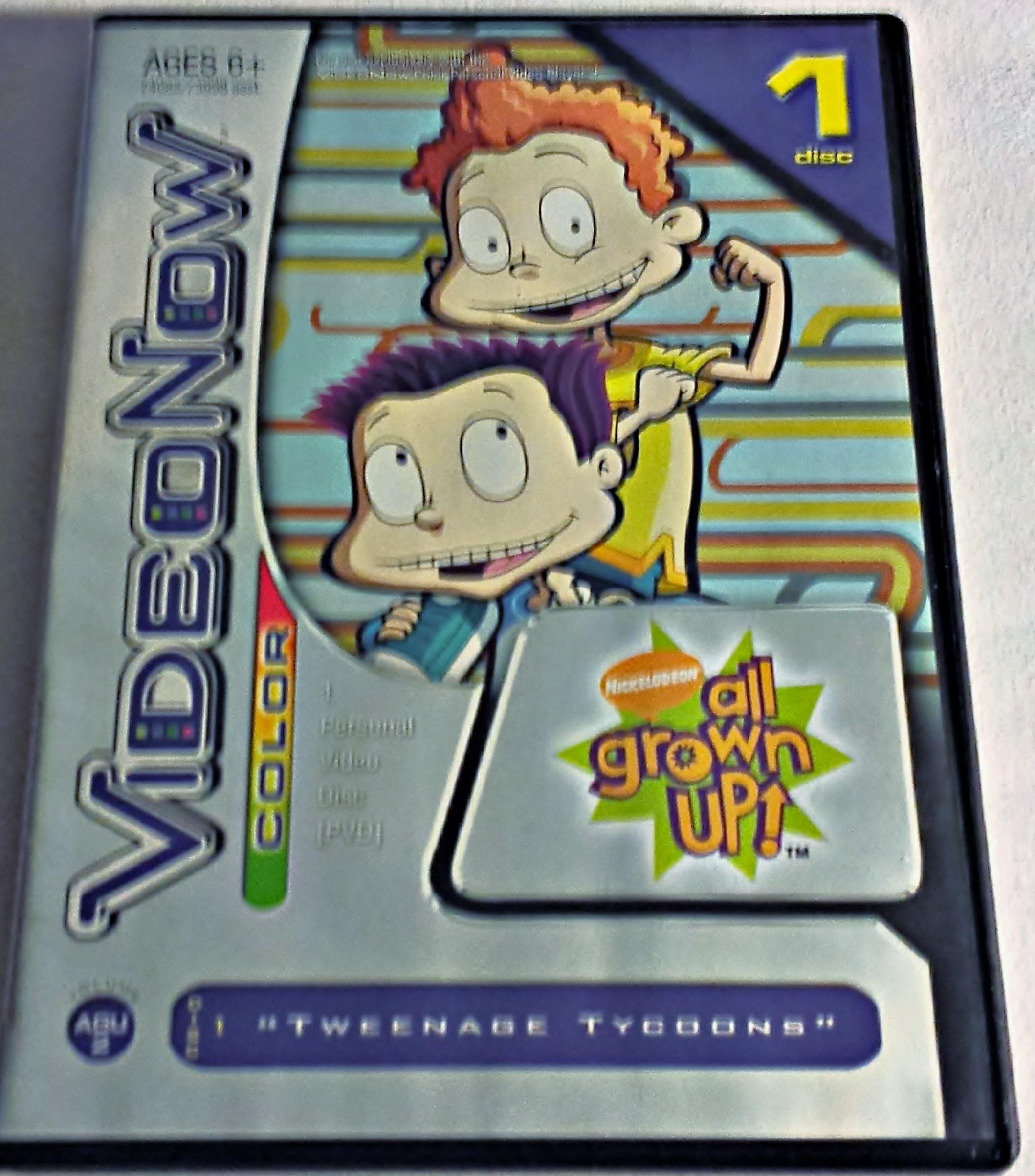 Videonow Color PVD Nickelodeon All Grown Up # 2 "Tweenage Tycoons"