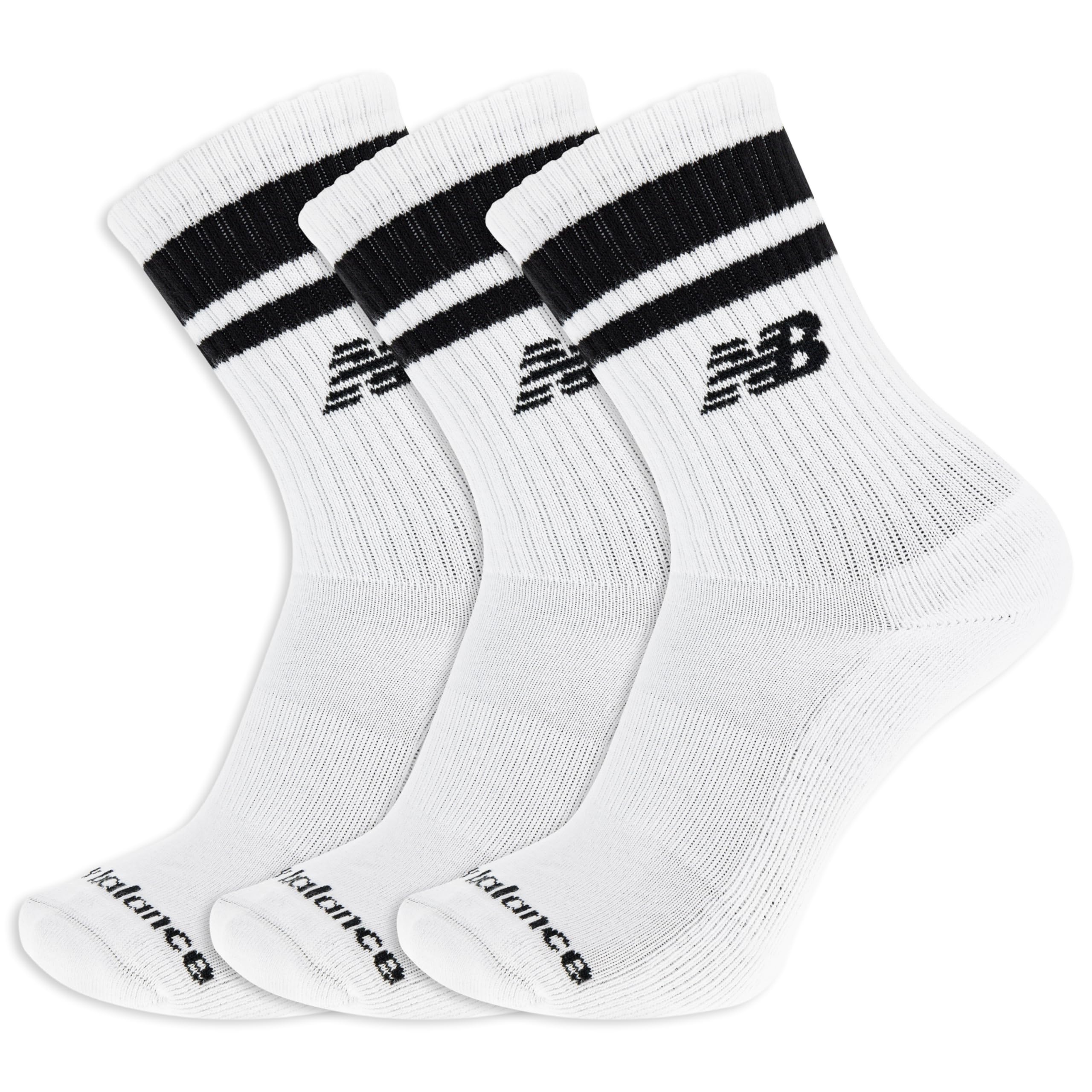 New Balance Unisex Adult Organic Cotton Crew Socks