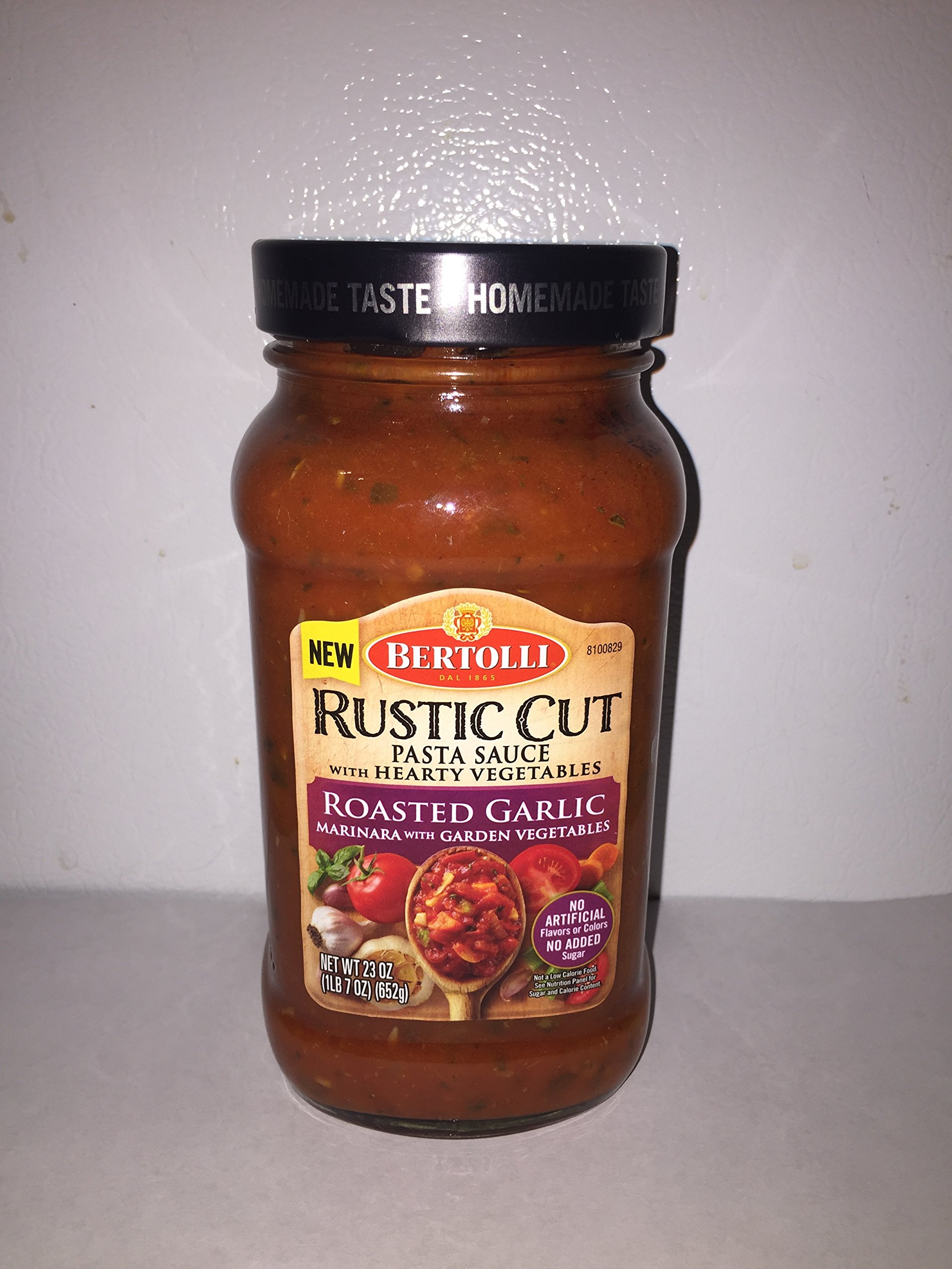 Bertolli Rustic Cut Pasta Sauce Roasted Garlic Marinara with Garden Vegetables 3 PACK
