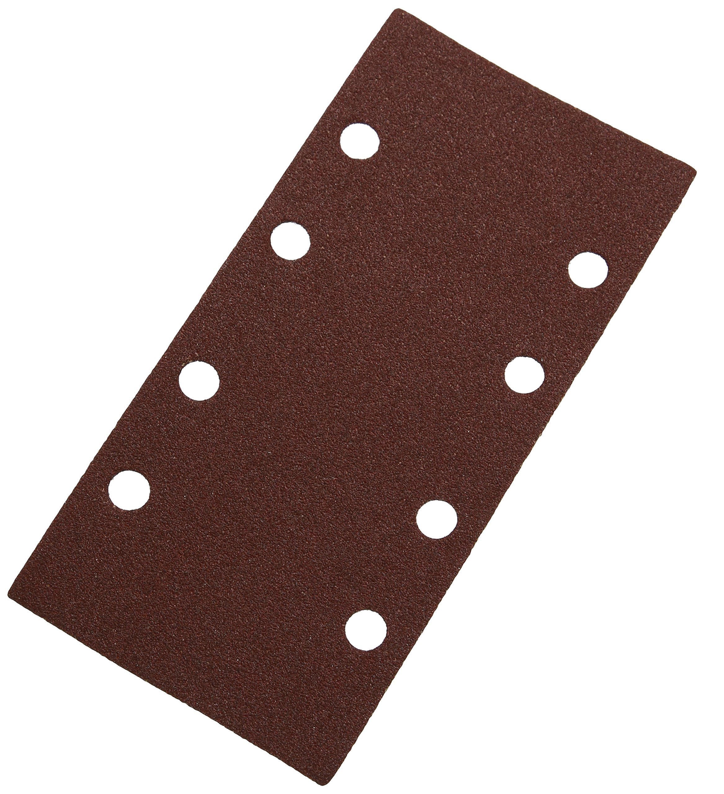 Silverline Brown 675218 Hook And Loop 1/3 Sheets Punched 10Pk 80 Grit