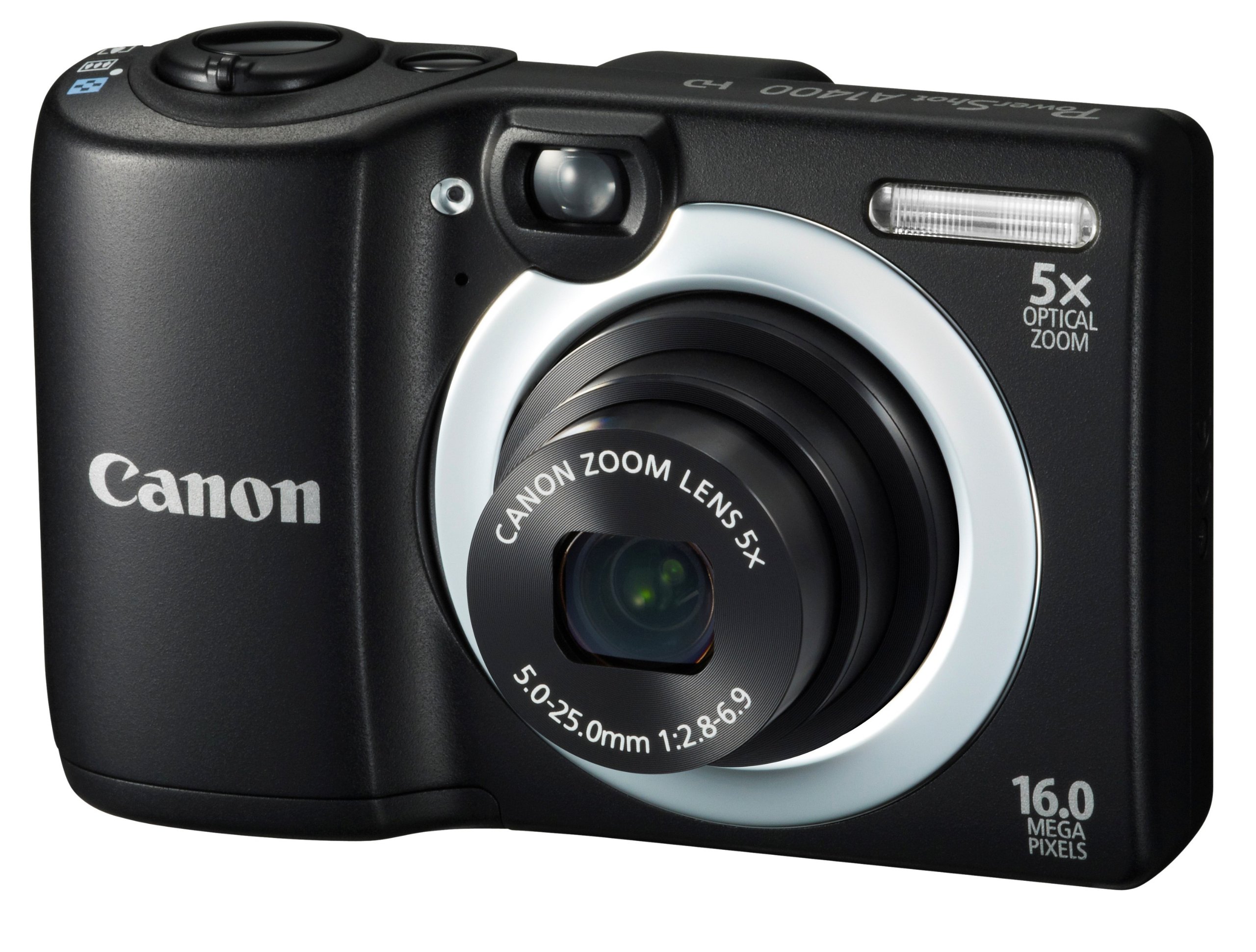 Camera Digital A1400 PowerShot Canon デジタルカメラ A1400 PowerShot Canon - Wide 28mm MP, (16 Black デジタルカメラ