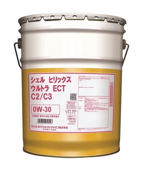 エンジンオイル　シェル　ヒリックス　Shell HELIX ULTRA ECT C2/C3 SN 0W-30 残量13L Amazon | Shell Helix ULTRA ECT C2/C3(ｳﾙﾄﾗ ECT C2/C3) SN 0W-30 20L