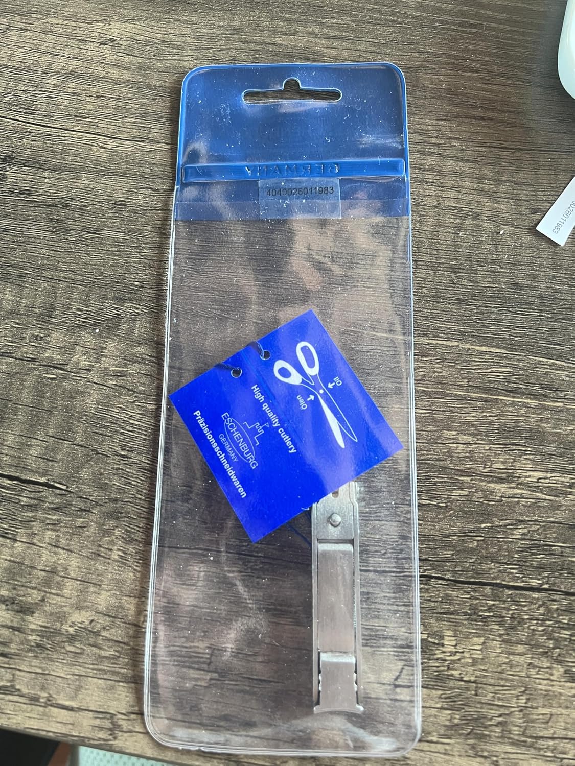 French Style Extra Flat Matte Finish Nail Clipper by F. Hammann, Germany