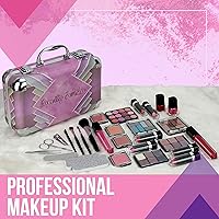 Vista 3 de Ver Beauty Starter Carry-All - Kit de maquillaje para adolescentes, color rosa, 1 unidad