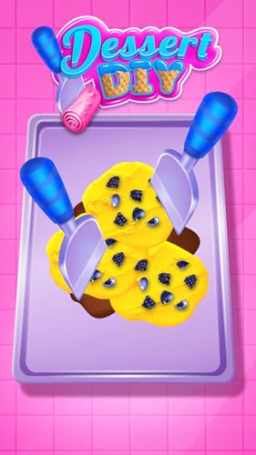 Dessert Maker DIY - Frozen Ice Cream Rolls Food FREE