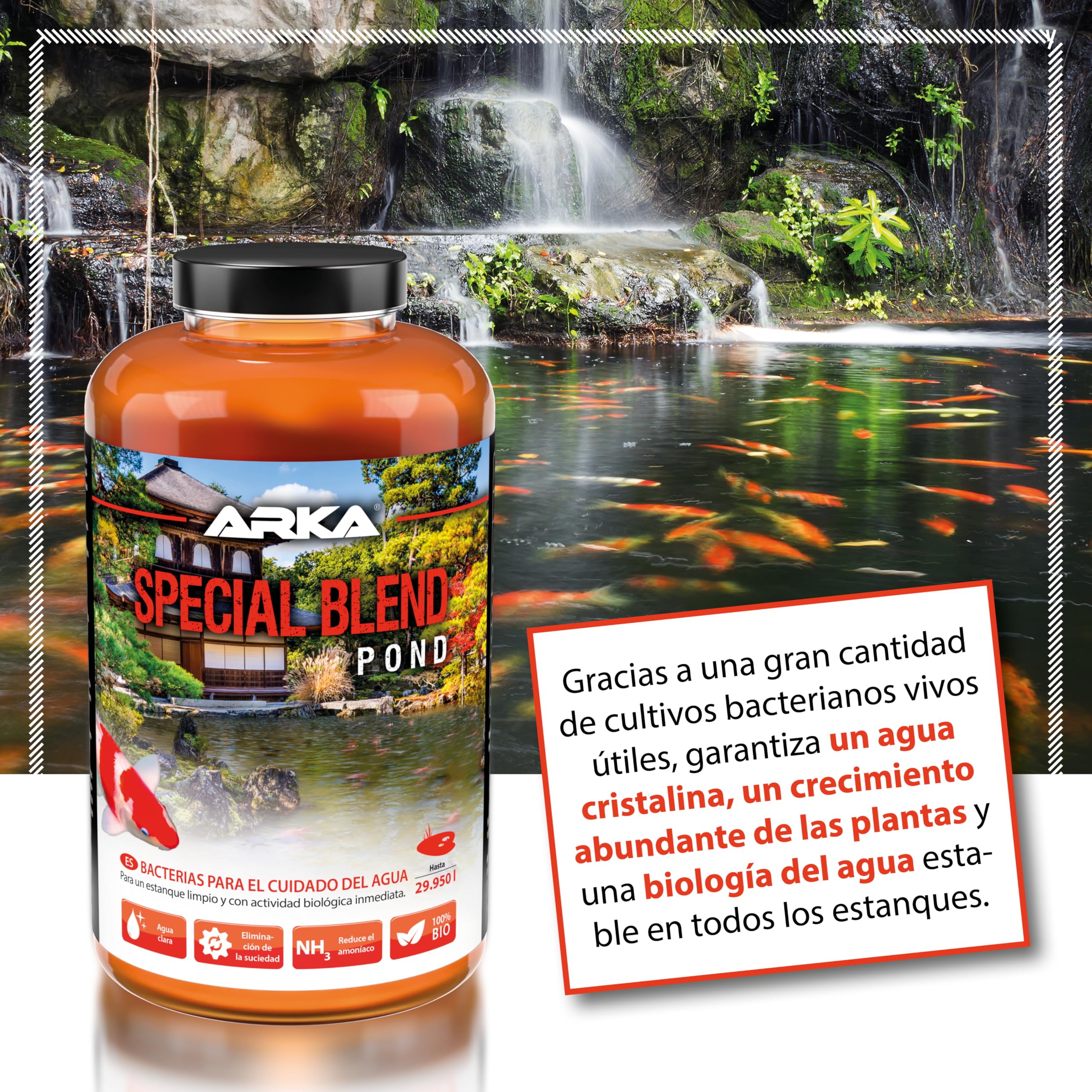 ARKA Pond Special Blend - Water Care Bacteria (946ml.)