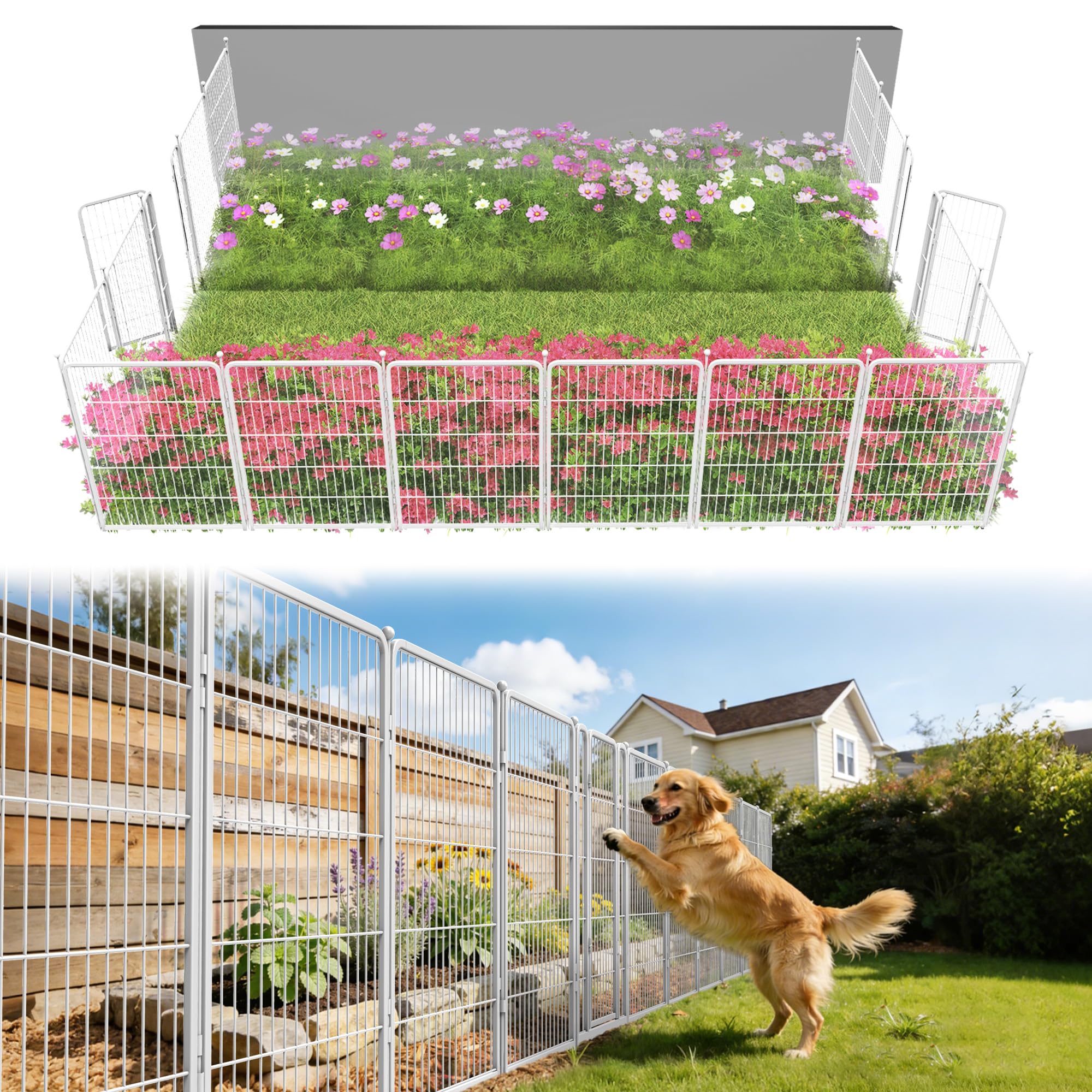 FXW No Dig Garden Fence