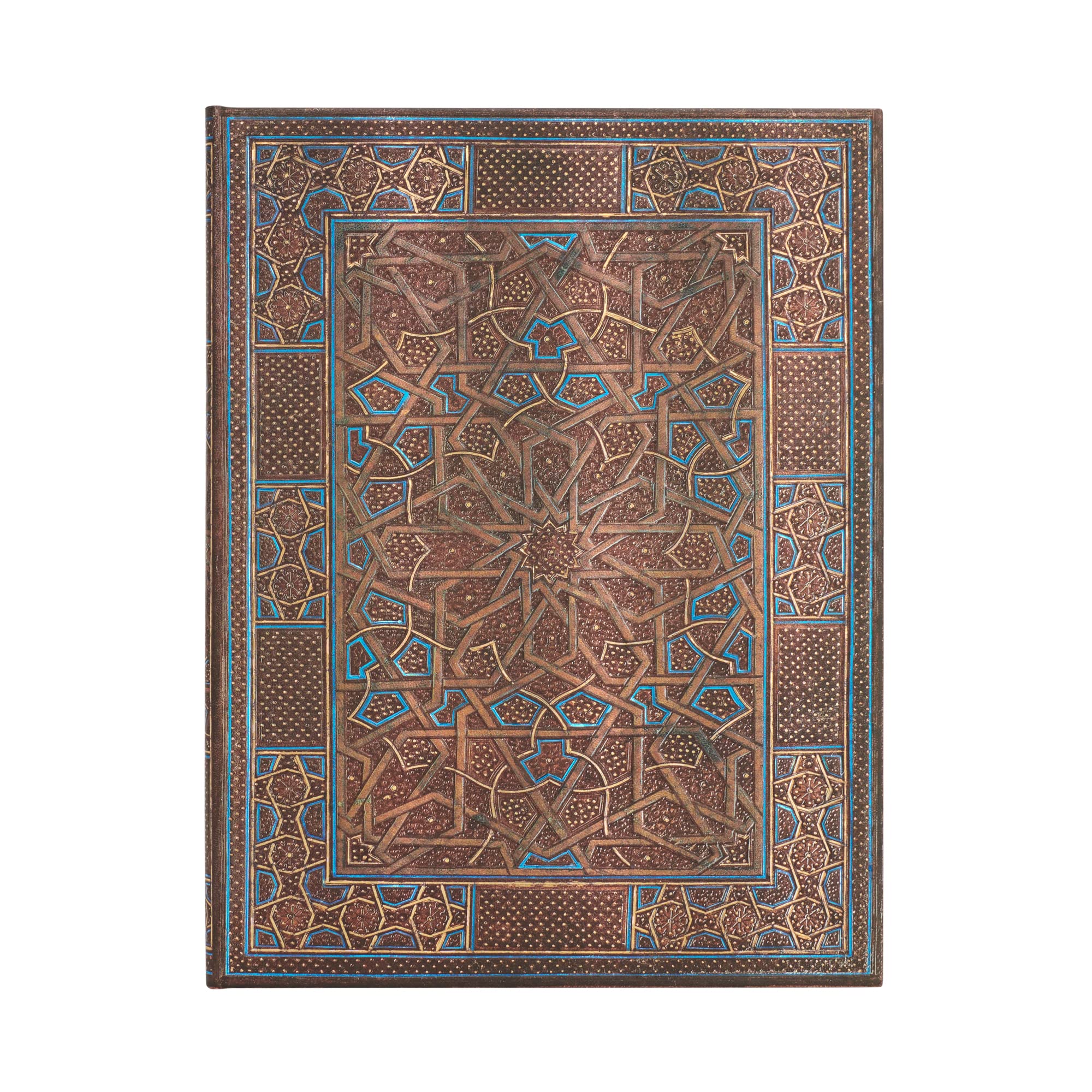 Carnet rigide Paperblanks Étoile de Minuit 144 pages lignées grand format ultra