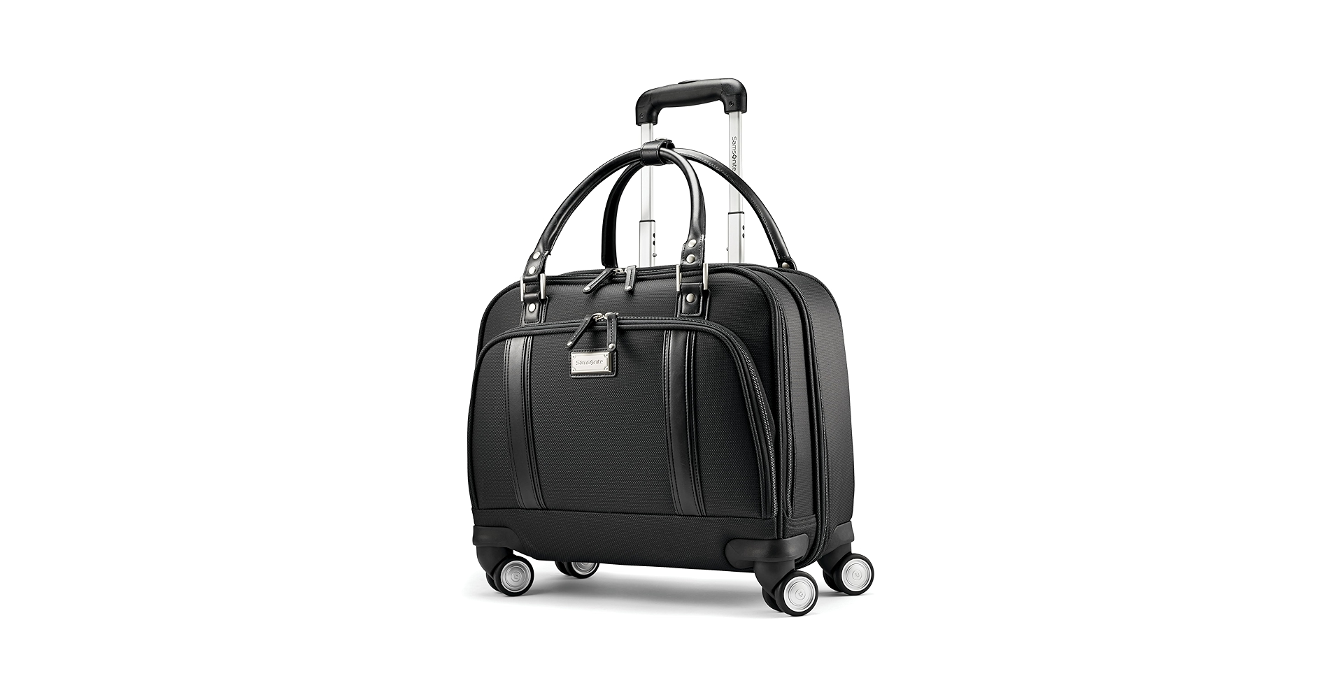 Samsonite Mobile Office ブラックキャリーケース Amazon.com | Samsonite Women's Spinner Mobile Office, Black