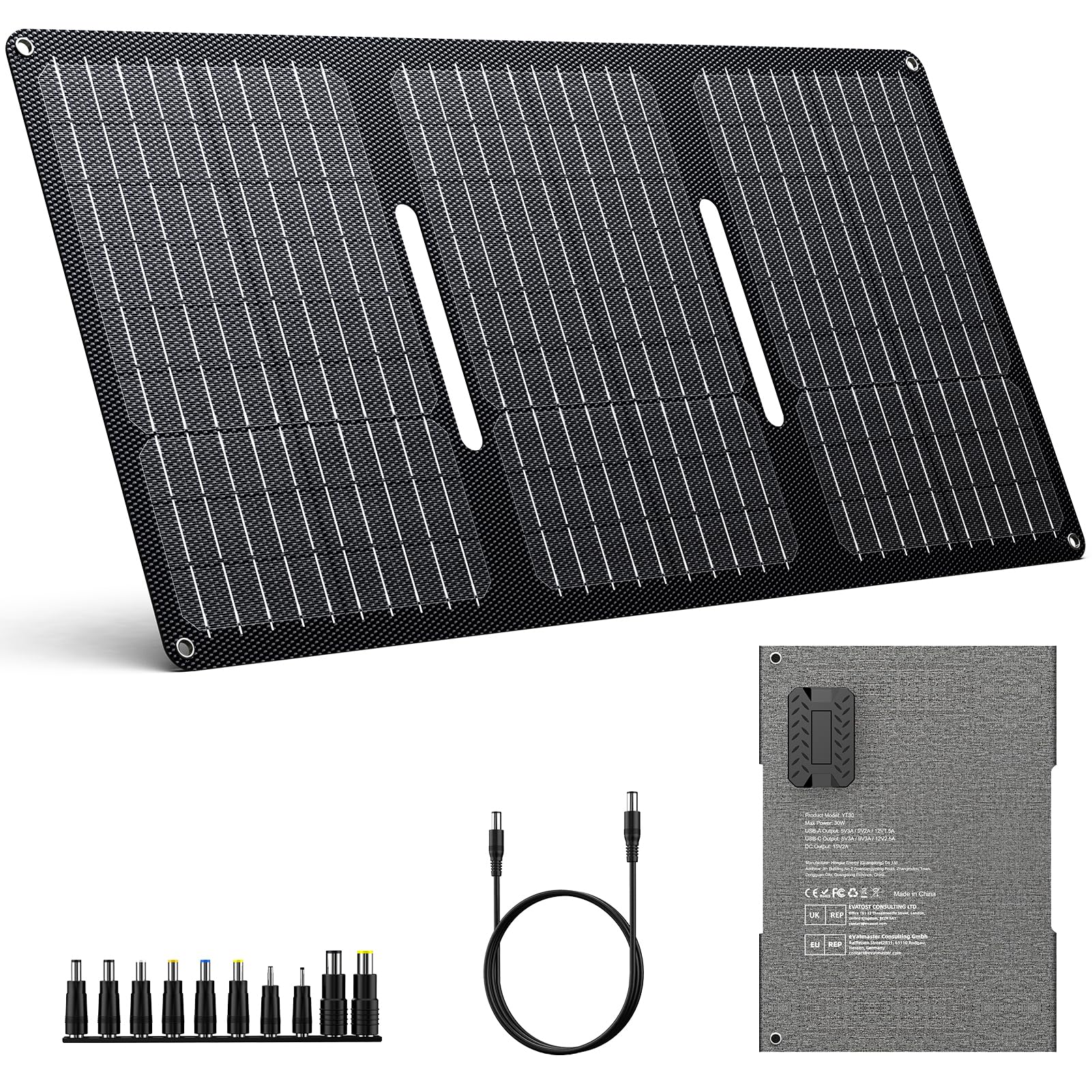 ENOFLO 30W Solar Panel Charger YT30