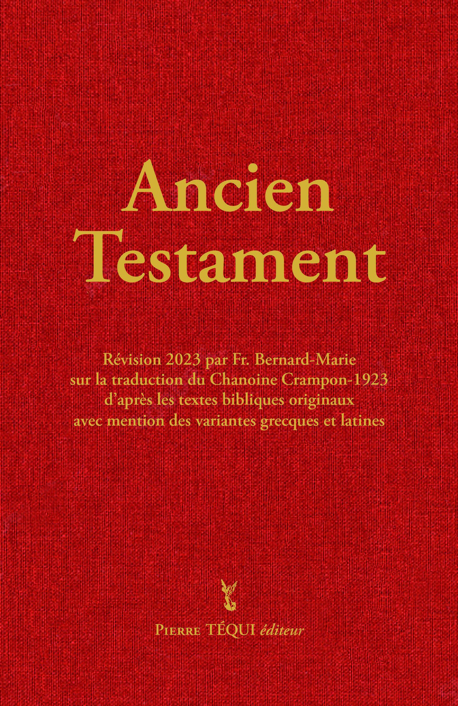 Ancien Testament: Crampon 1923 - 2023