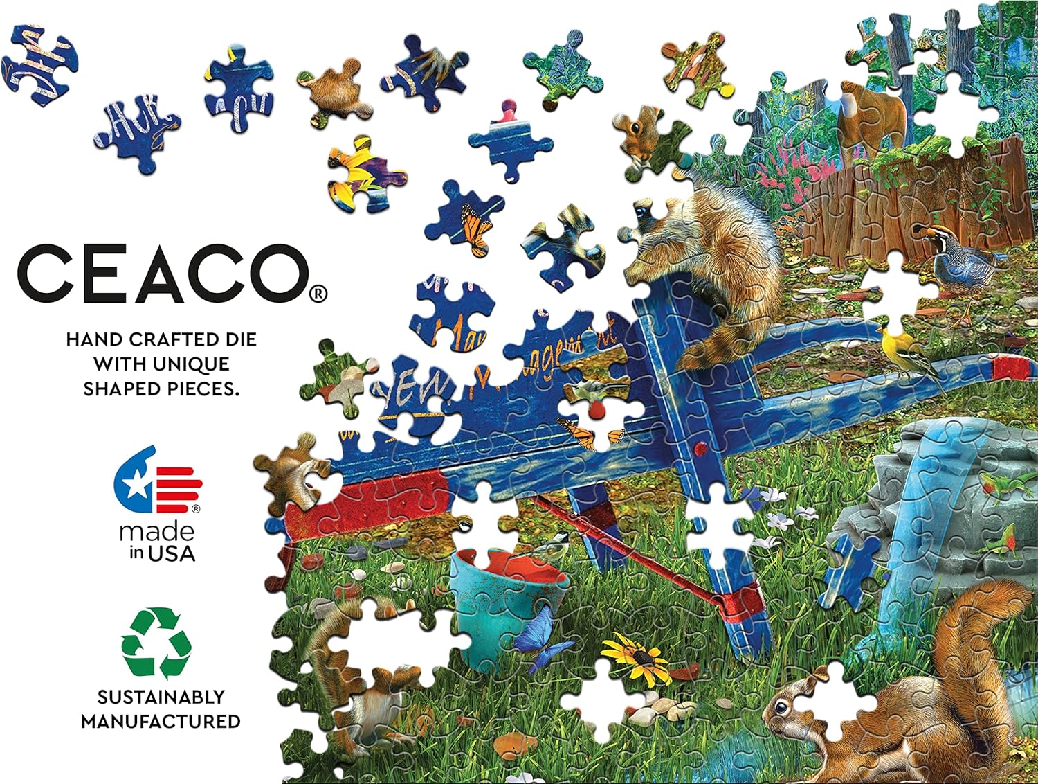 Ceaco - Wild - Backyard Beauty - 1000 Piece Jigsaw Puzzle