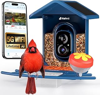 Smart Bird Feeder Camera 5GHz No