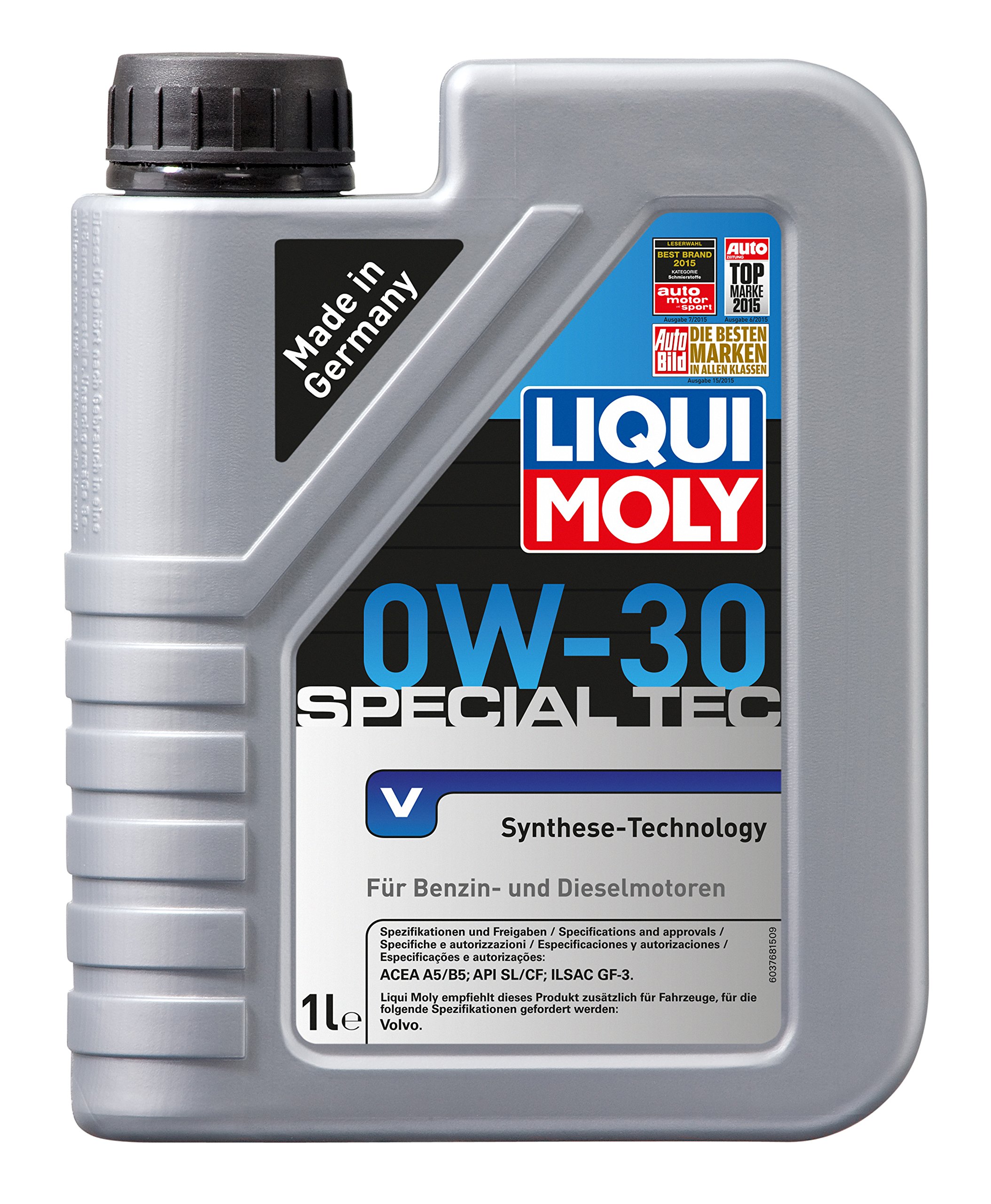 6x LIQUI MOLY 3768 Special Tec V 0W-30 Motoröl