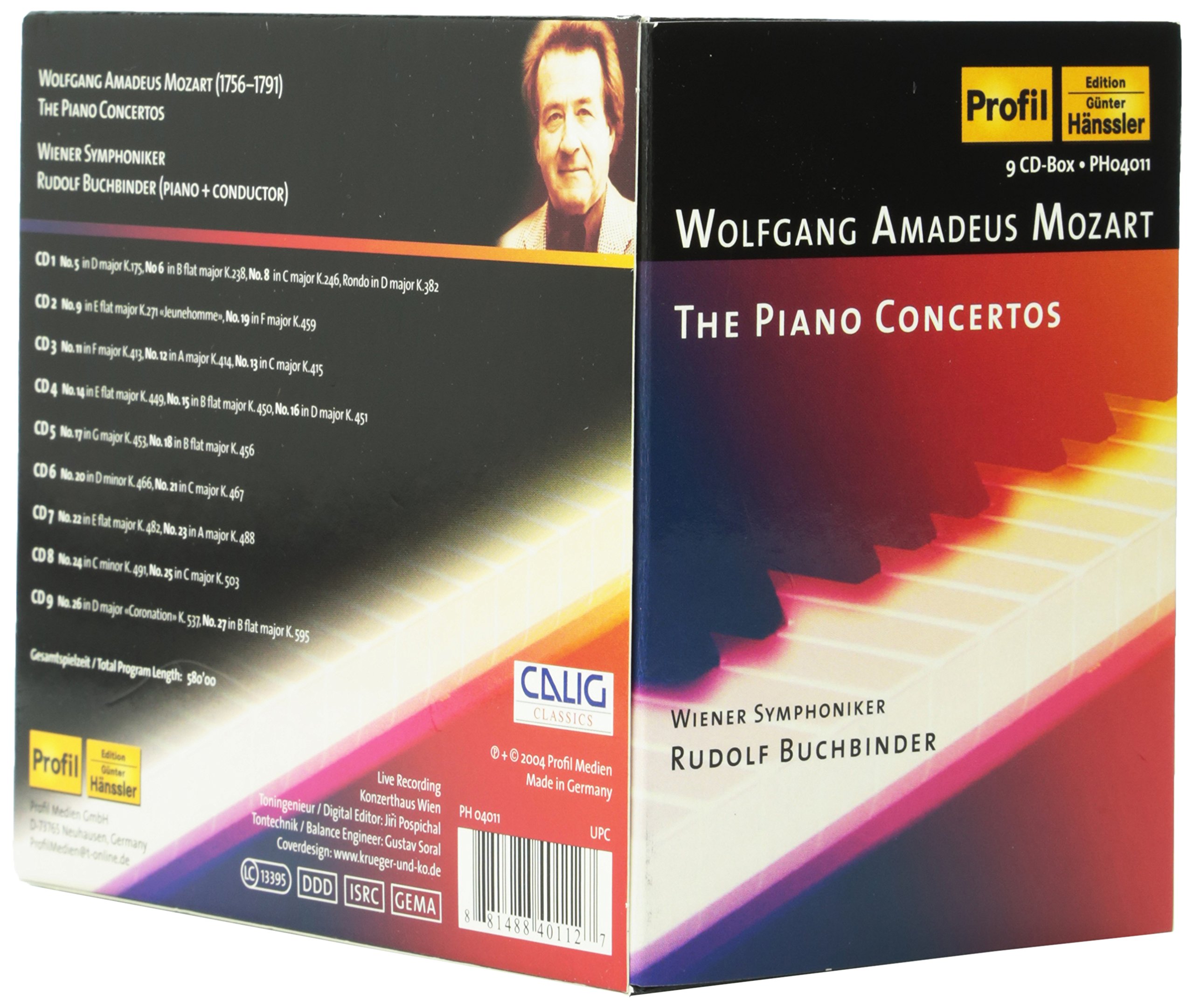 MOZART: The Piano Concertos