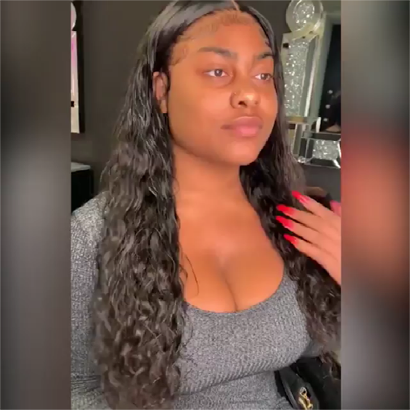 Water-Wave-Wig-20Inch-Human-Hair-Lace-Closure-Wigs-150-Density-Natural-Color-with-Baby-Hair-Middle-Part-Human-Hair-Wet-and-Wavy-Lace-Closure-Wigs-20inch