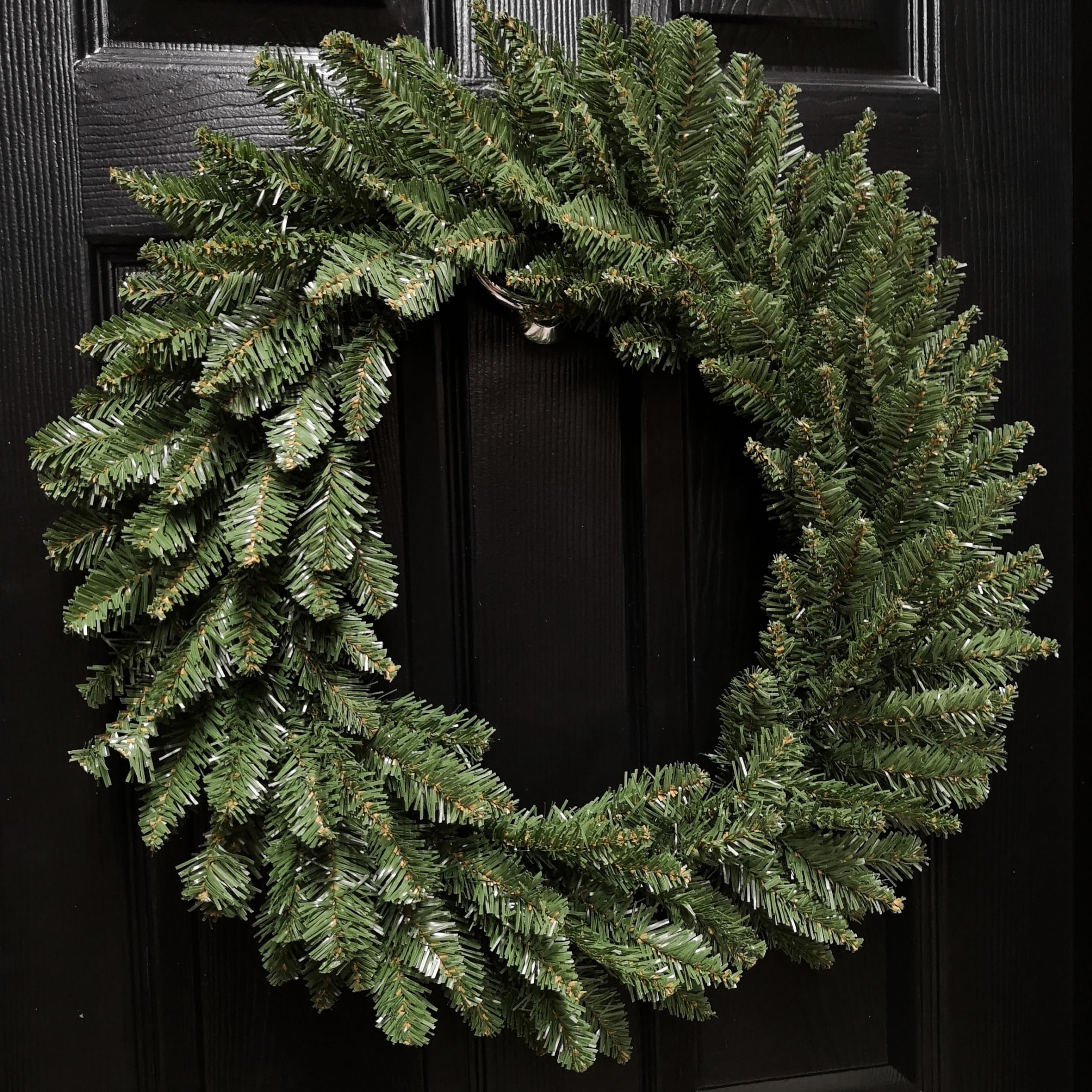 Samuel Alexander 60cm Plain Green Christmas Wreath