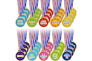 Award Medals Assortment for Kids – Sports, Talent Show, Gymnastics, or Birthday Parties