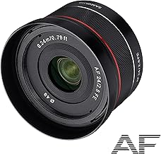 Samyang 8012 24 mm F2.8 Autofocus FE Lens for Sony E Cameras - Black