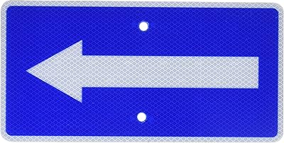 NMC TMA5J Traffic Sign with Right Arrow Graphic, 6