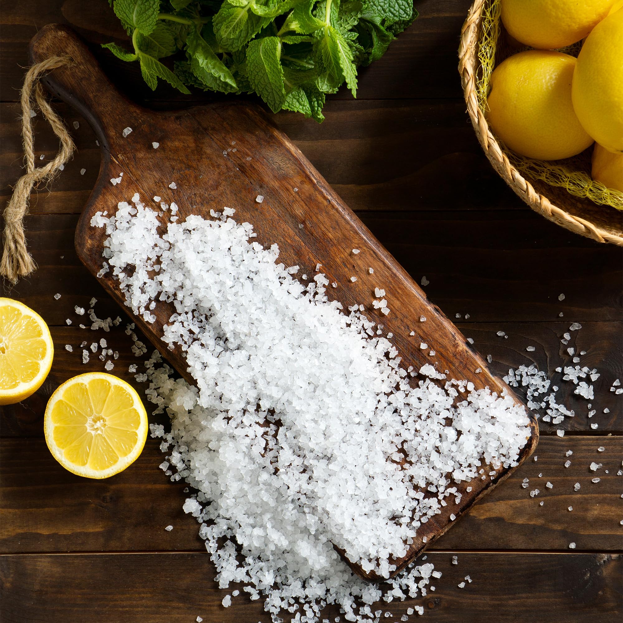 Alpi Nature Płatki Soli Morskiej Sunflakes 100g, Ręcznie Zbierane Płatki Soli Fleur de Sel 0.5-3 mm