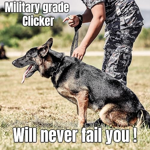 Miniatura 6 de Mythrojan Clicker de entrenamiento de mascotas de latón y acero para cachorros, clicker de cricket clicker grabado en Estados Unidos WII equipo