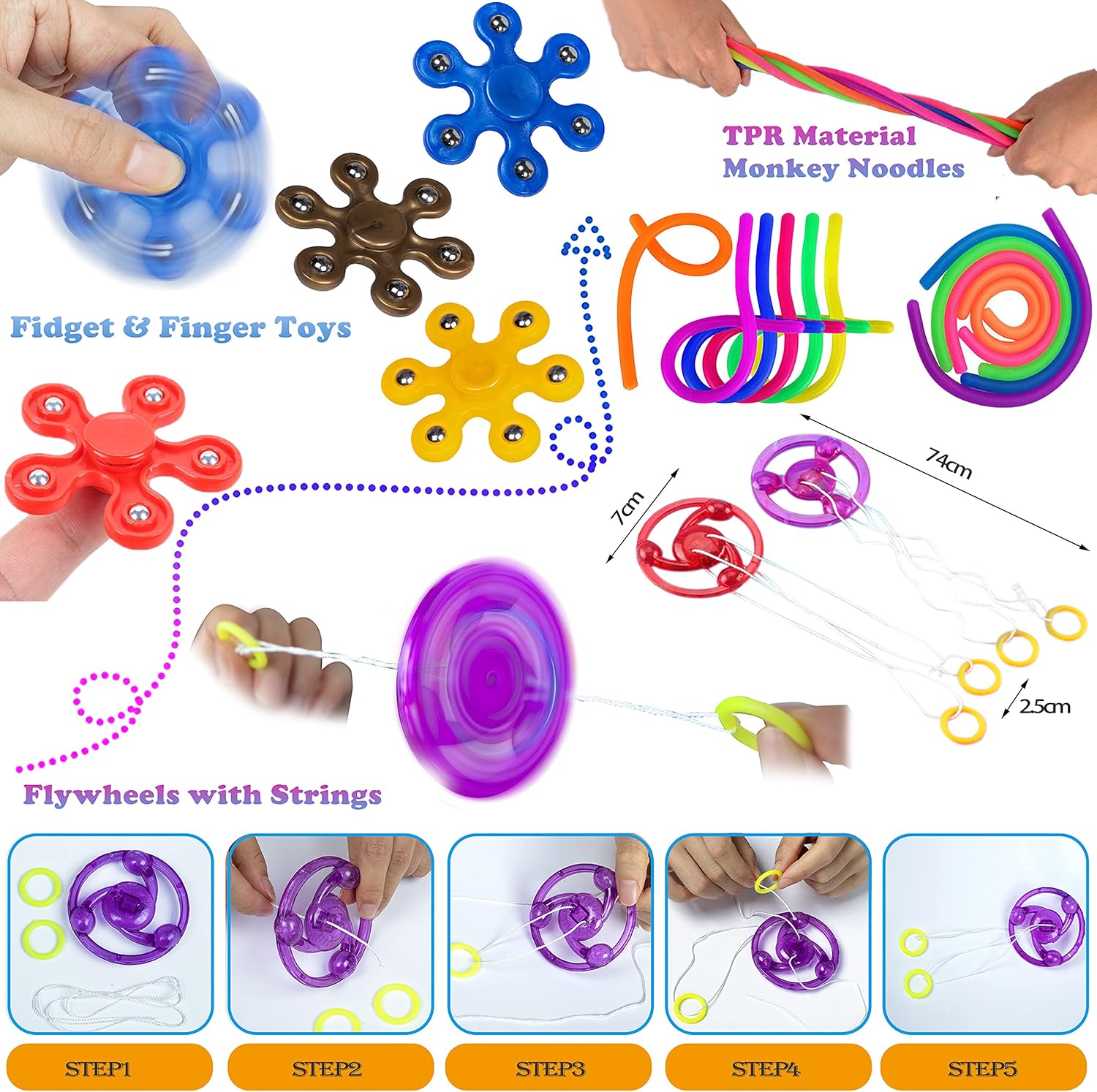 Buy Gmajdar Fidget Sensory Toys Pack 