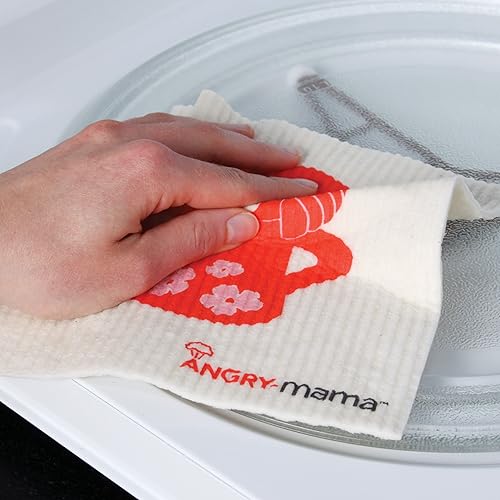 Miniatura 3 de Angry Mama Toallitas reutilizables, tamaño mediano - 6.75 x 8 pulgadas