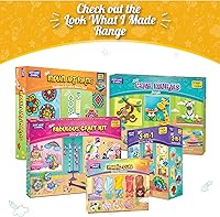 Vista 9 de Imagimake Window Art Jungle Kit de pintura de vidrio de 16 piezas y atrapasoles Artesanía y descubre animales Regalos para niños de 5 años