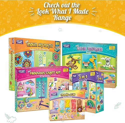 Miniatura 9 de Imagimake Kit de arte de la selva de ventana  Suministros de arte atrapasoles  Juguetes para niños y niñas de 6 a 8 años  Juguetes de arte y