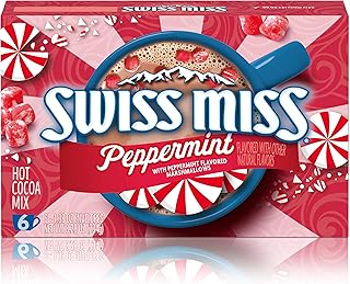 Swiss Miss Peppermint Flavor Hot Cocoa Mix, 1.38 oz 6 ct